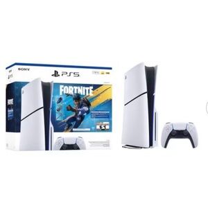 Sony PS5 Console with Controller - White and Black